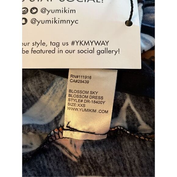 Yumi Kim Blossom Sky Maternity Dress Size XXS NWT - Picture 5 of 8